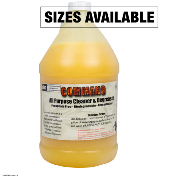 Chemical - Degreaser - abc - Command Cleaner/Degreaser