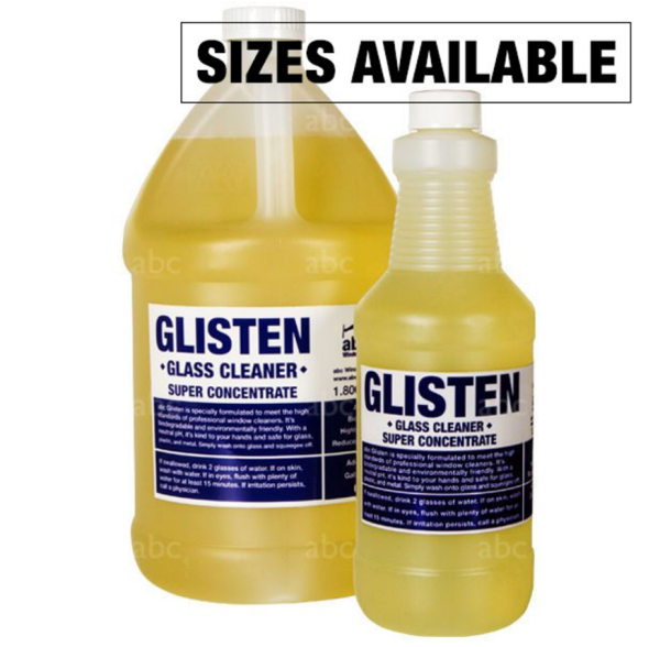 Chemical - Glass Cleaner - abc - Glisten